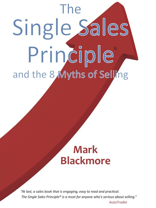 Title details for The Single Sales Principle by Mark Blackmore - Available